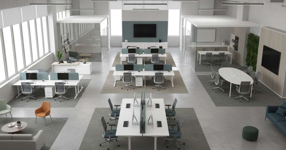 Thiết Kế Văn Phòng 150m2: Phong Cách Hiện Đại Vs Tối Giản